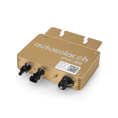 Micro-onduleur avec application, Wi-Fi/Bluetooth, alimentation par prise secteur