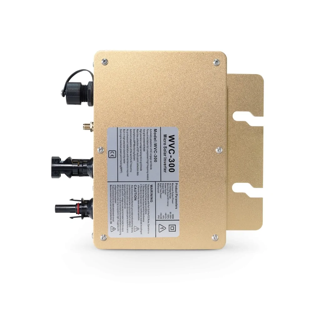 Micro-onduleur avec application, Wi-Fi/Bluetooth, alimentation par prise secteur