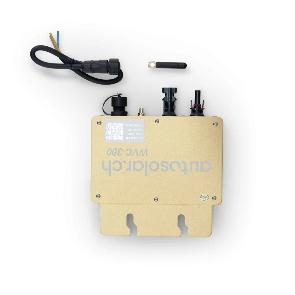 Modulwechselrichter mit APP, WLAN/Bluetooth, Einspeisung via Steckdose Modulwechselrichter mit APP, WLAN/Bluetooth, Einspeisung via Steckdose