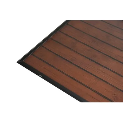 AutoSolar 200 watt solar panel in wood pattern