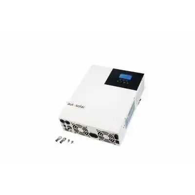 Onduleur de batterie 3000 W - Onde sinusoïdale pure - 24 V à 230 V - Onduleur hybride