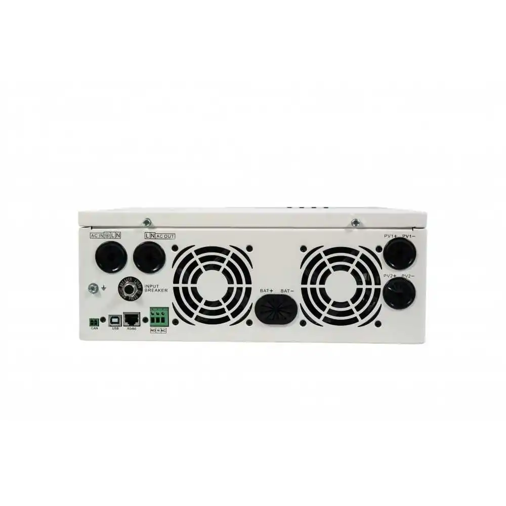 5000 Watt Batterie-Wechselrichter - reiner Sinus - 48V zu 230V - 5000W Hybrid-Inverter