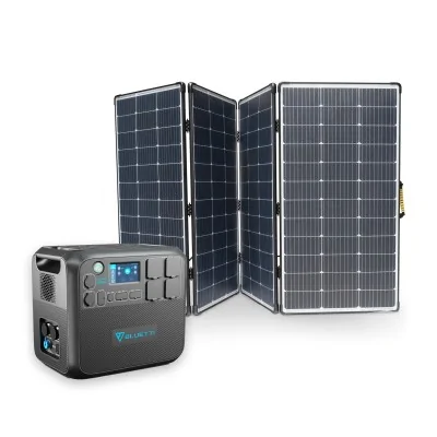 Bluetti AC200Max - 2200W Solargenerator mit 440W Solarkoffer