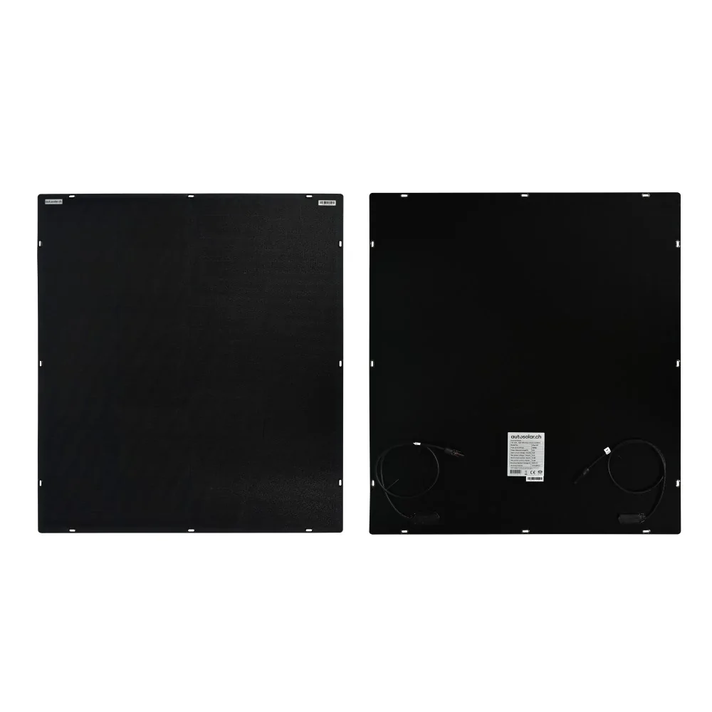 Ensemble de centrale électrique de balcon ultra flexible de 640 W avec matériel de montage