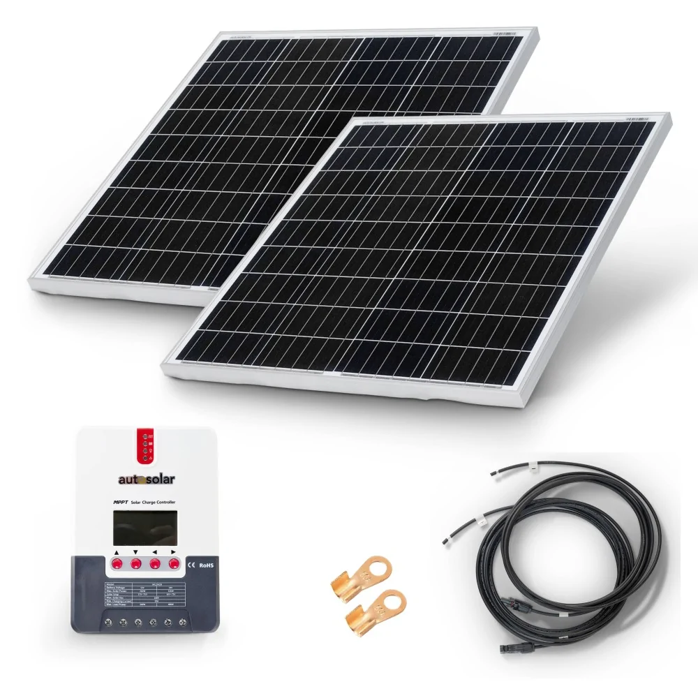 Solarset 200W mit 20A MPPT Laderegler