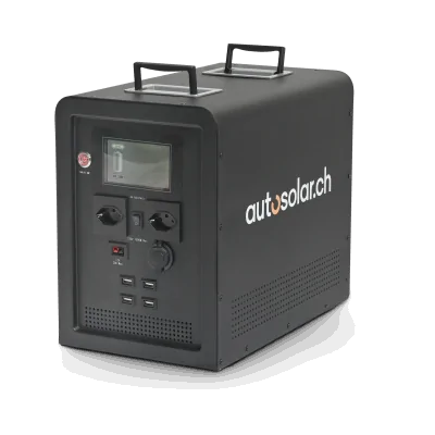 Solargenerator 1500W -kompakter Generator inkl. 180W Solarkoffer