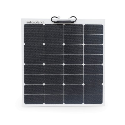 AutoSolar 50W Solarpanel flexibel ideal für kleiner Solaranlagen
