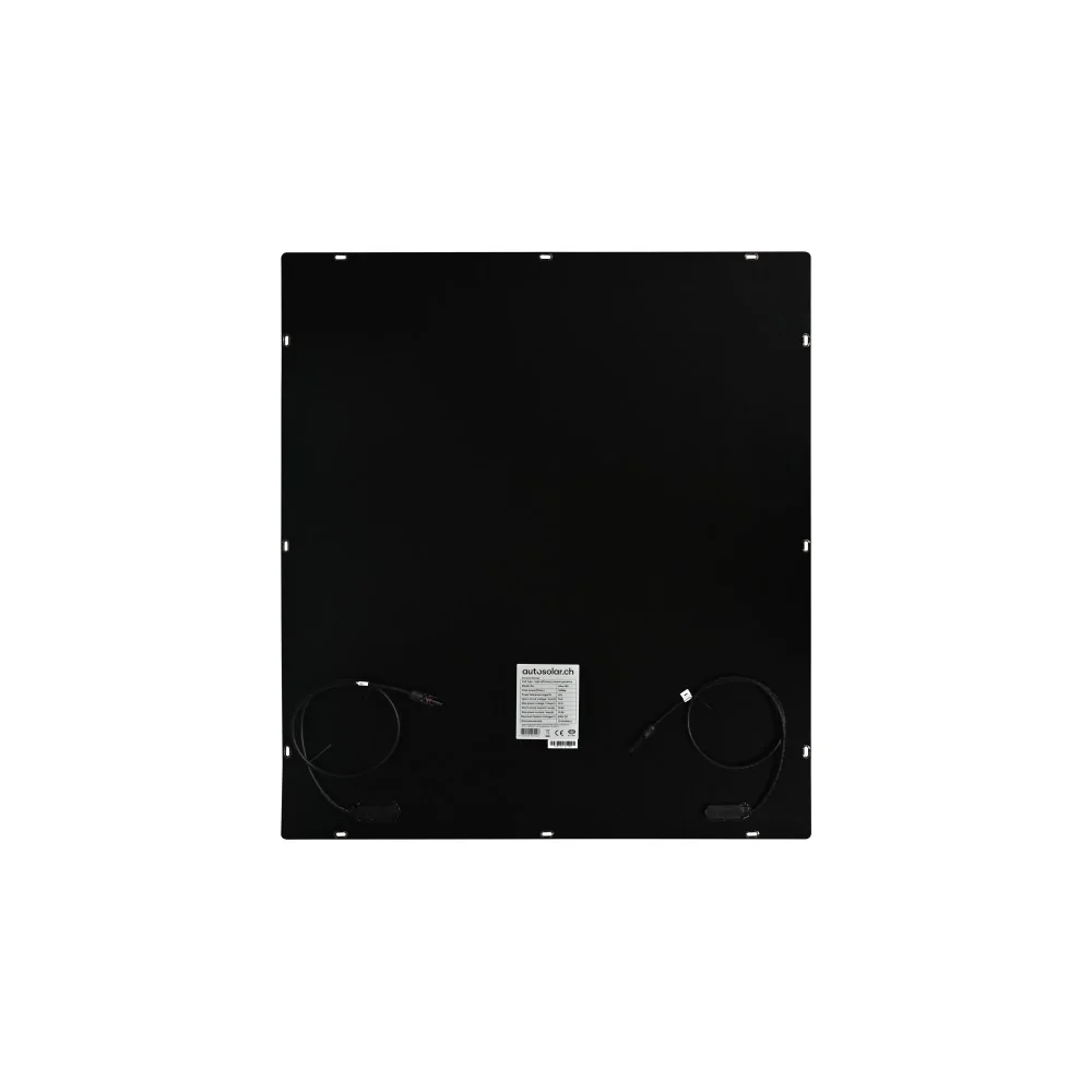 Super flexible 320W balcony power plant set with mounting hardware