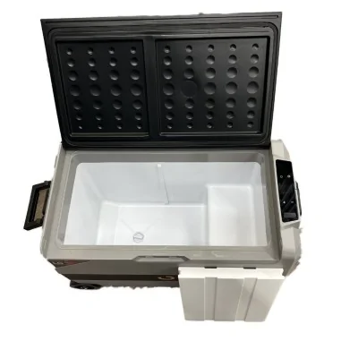 Glacière à compresseur (50 L) avec compartiment réfrigérant et congelant