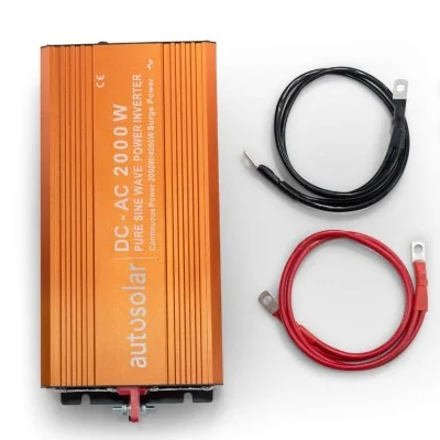 2000 Watt Inverter - Pure Sine Wave - 12V to 230V - 2000W Inverter