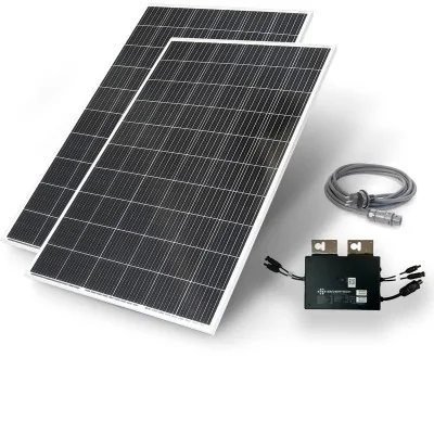 Balcony power plant with 670 watts