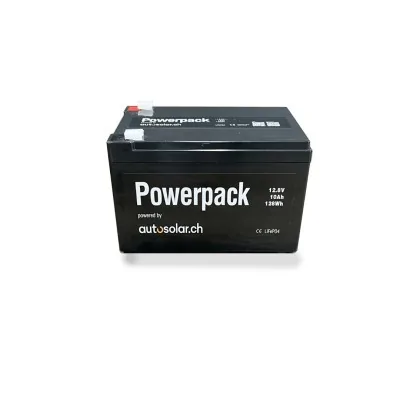 Batterie au lithium (LiFePO4) 10 Ah 12 V idéale pour les camping-cars et les systèmes solaires