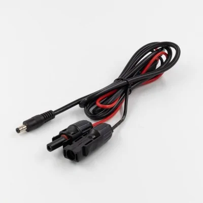 Solar connection cable for cool boxes