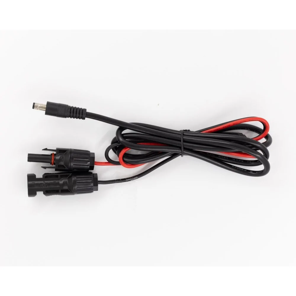 Solar connection cable for cool boxes