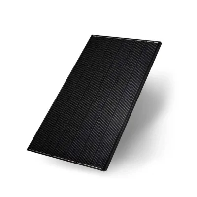 Monokristallines Solarpanel 160W schwarz - Solarmodul - 160 Watt