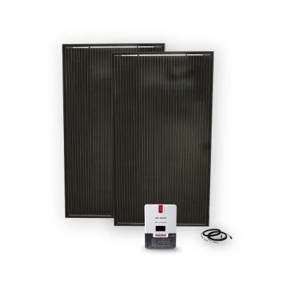 Solaranlage 320W mit 30A MPPT-Laderegler, Kabel ohne Batterie