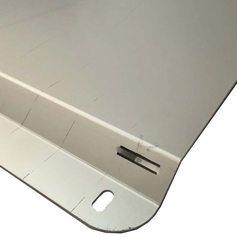 Plaque en aluminium pour panneaux solaires sur VW T5 et T6 California avec rail à rainure en C