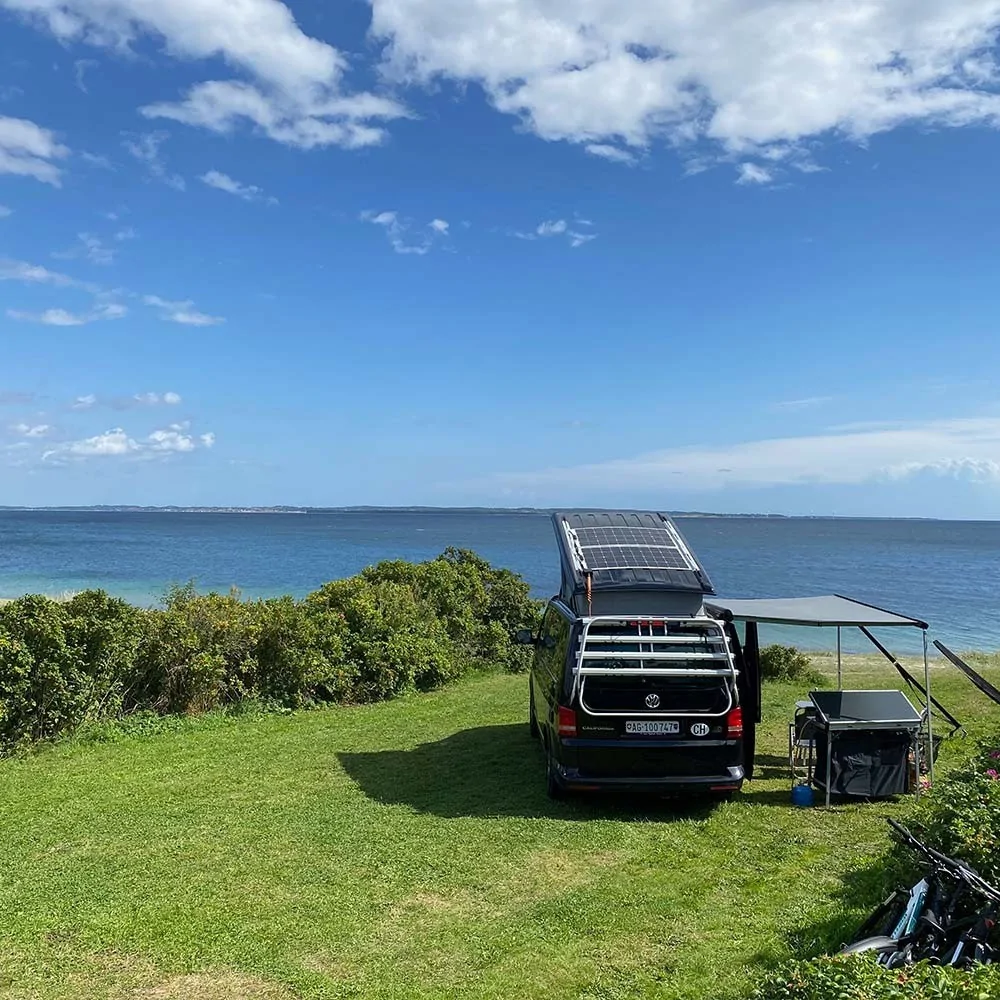 Winterfeste Solaranlage für VW California – Perfekt für Wintercamping Winterfeste Solaranlage für VW California – Perfekt für Wintercamping
