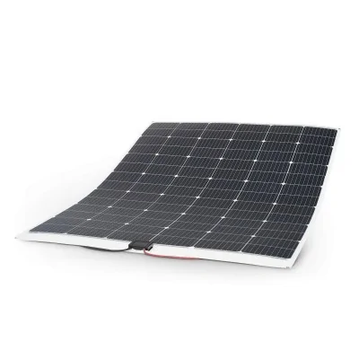 Solar set 165W Flex with MPPT charge controller, inverter and lithium 55Ah