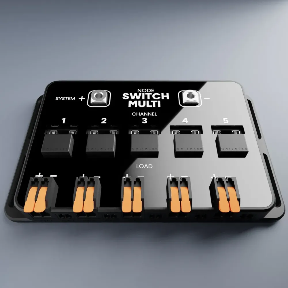 NODE Switch Multi: Dein smarter Gerätemanager für den Camper! NODE Switch Multi: Dein smarter Gerätemanager für den Camper!