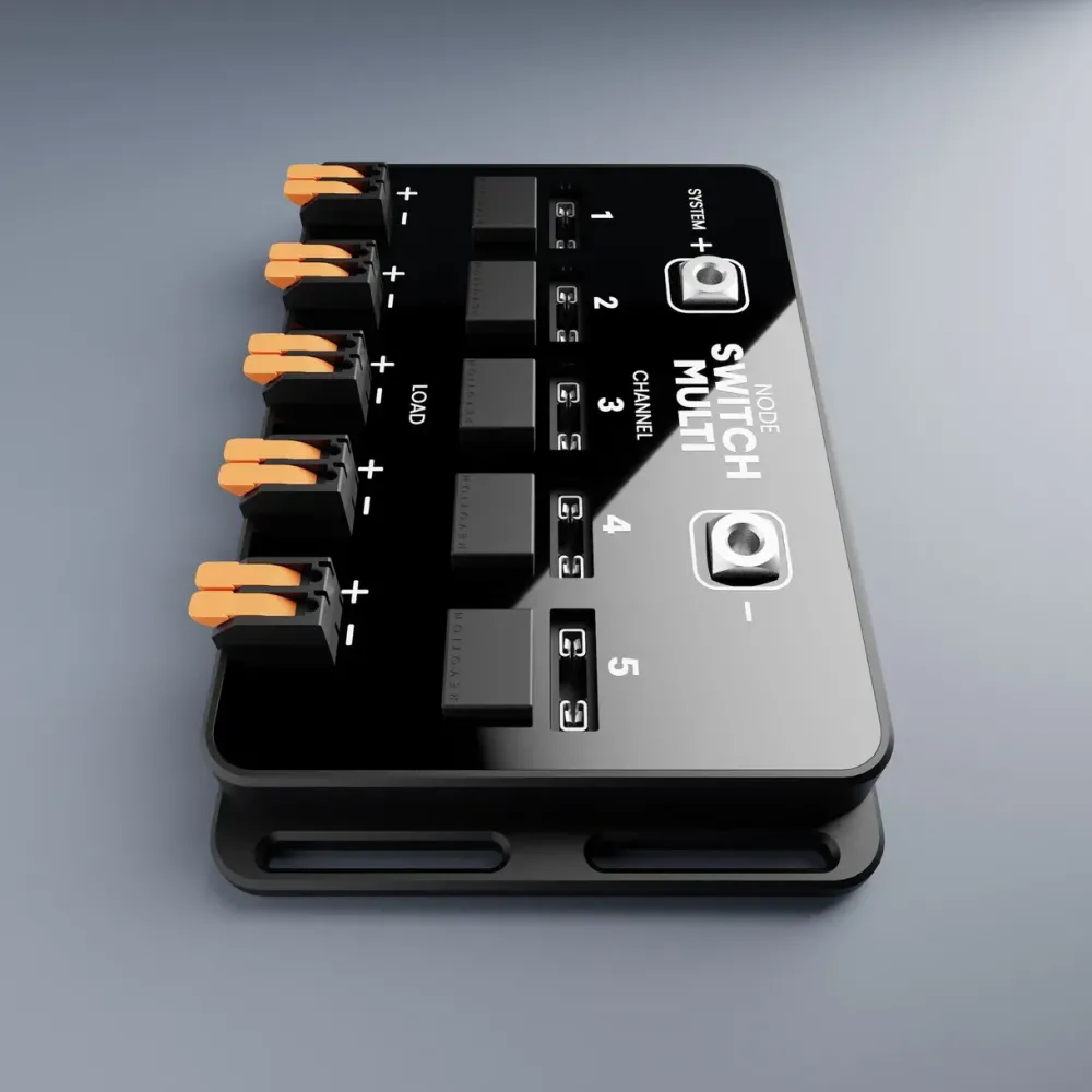 NODE Switch Multi: Dein smarter Gerätemanager für den Camper! NODE Switch Multi: Dein smarter Gerätemanager für den Camper!