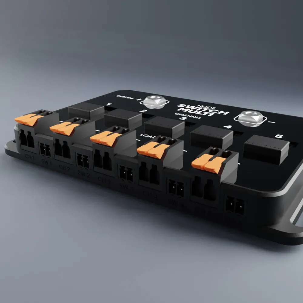 NODE Switch Multi: Dein smarter Gerätemanager für den Camper! NODE Switch Multi: Dein smarter Gerätemanager für den Camper!