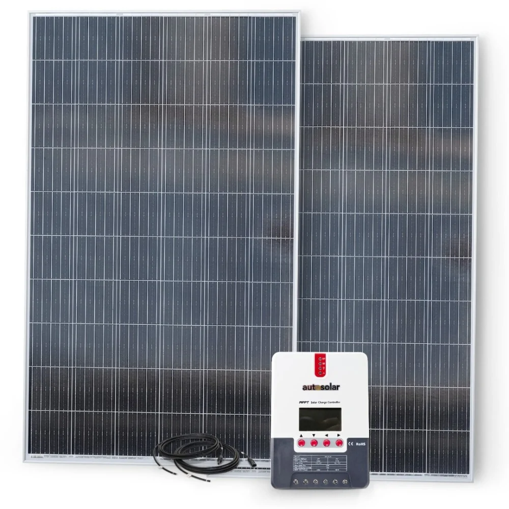 Ensemble solaire 670 W avec contrôleur de charge MPPT 60 A