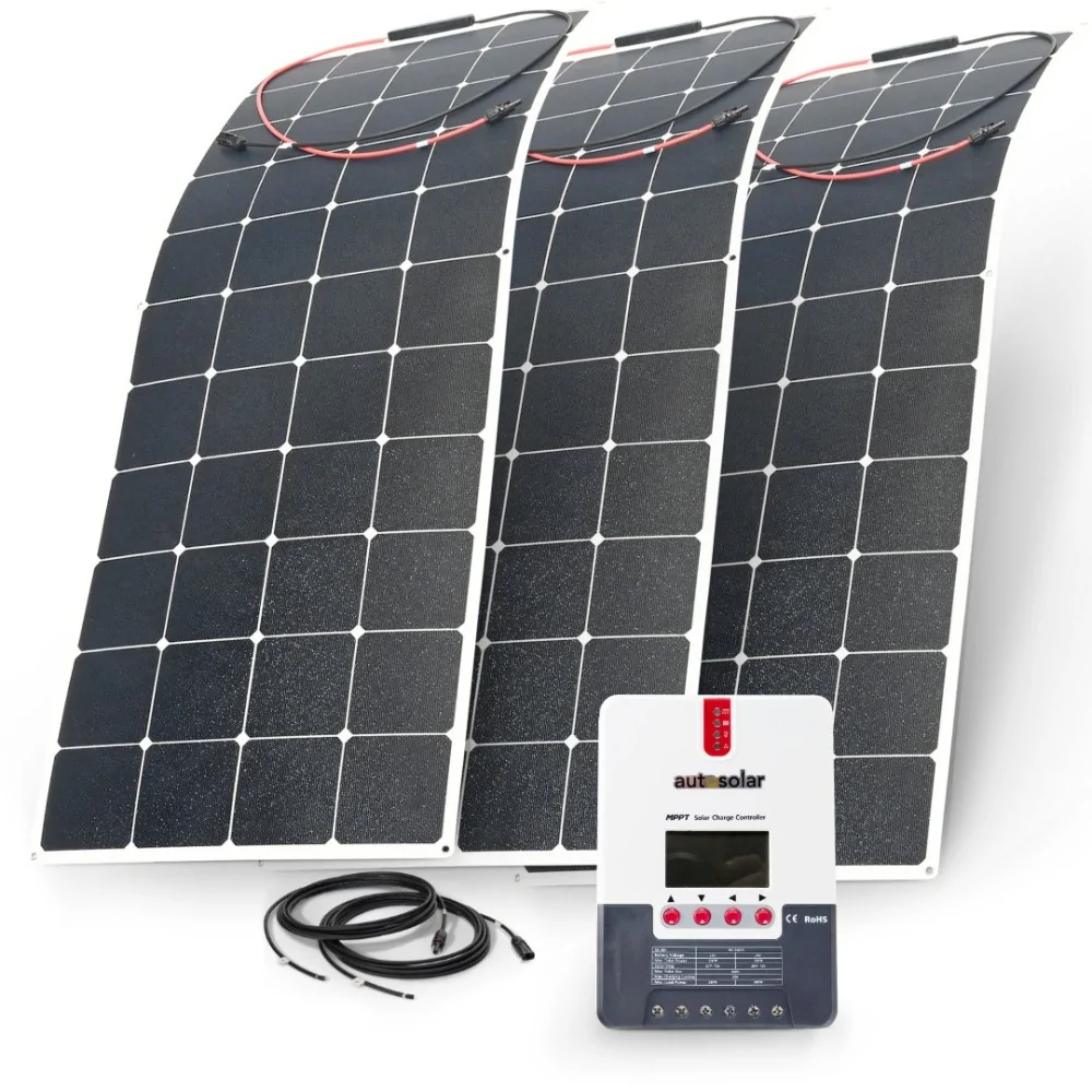 Solarset 200 Watt für Gartenhaus oder Maiensäss