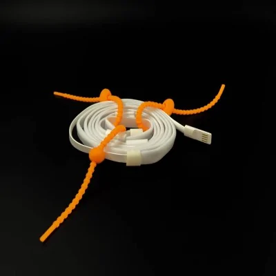 Cool-white LED string lights