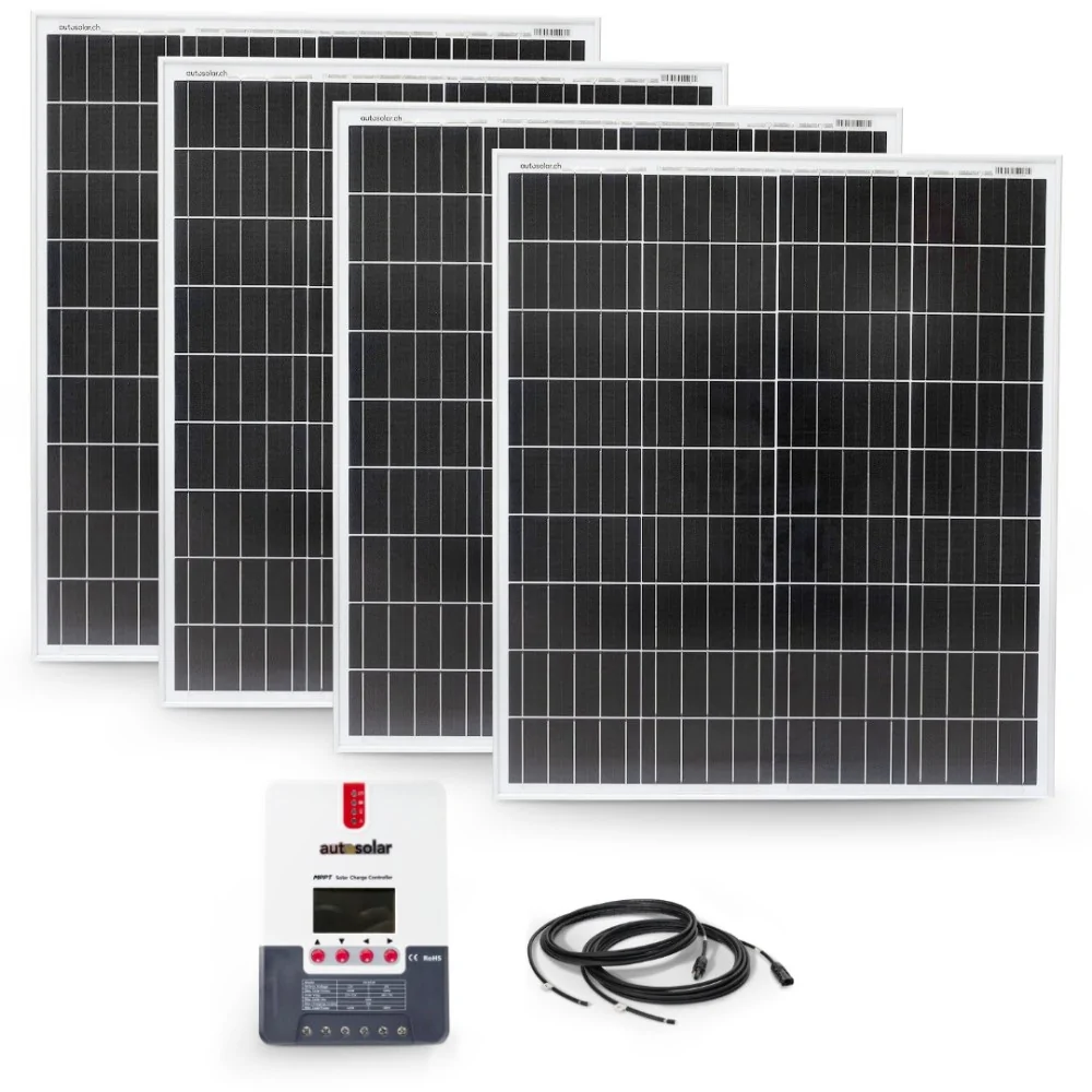 Solarset 200 Watt für Gartenhaus oder Maiensäss