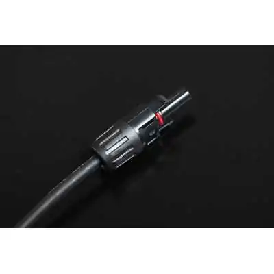 Balcony power plant in wood look with sun pattern