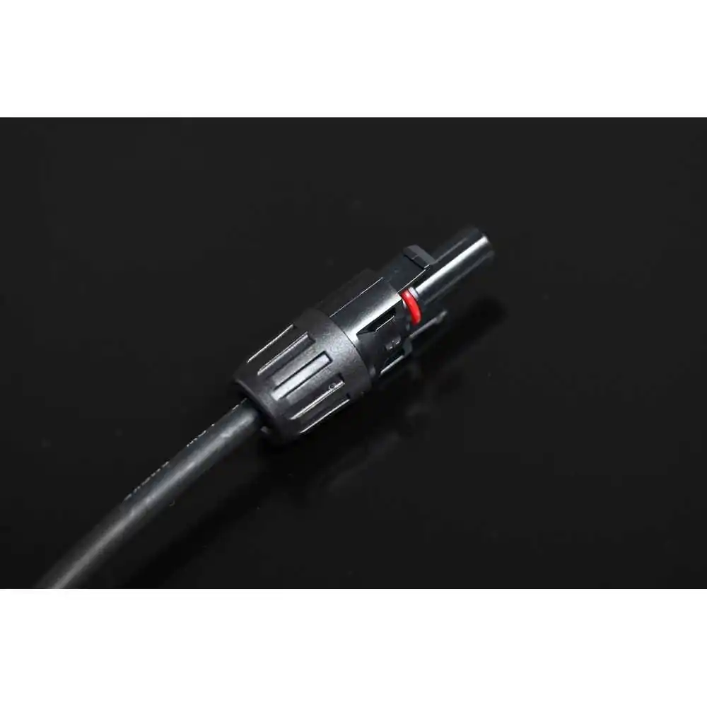 Centrale électrique de balcon aspect bois avec motif soleil