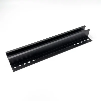 Holder for solar panels for roofs with corrugated eternit and corrugated sheet.
