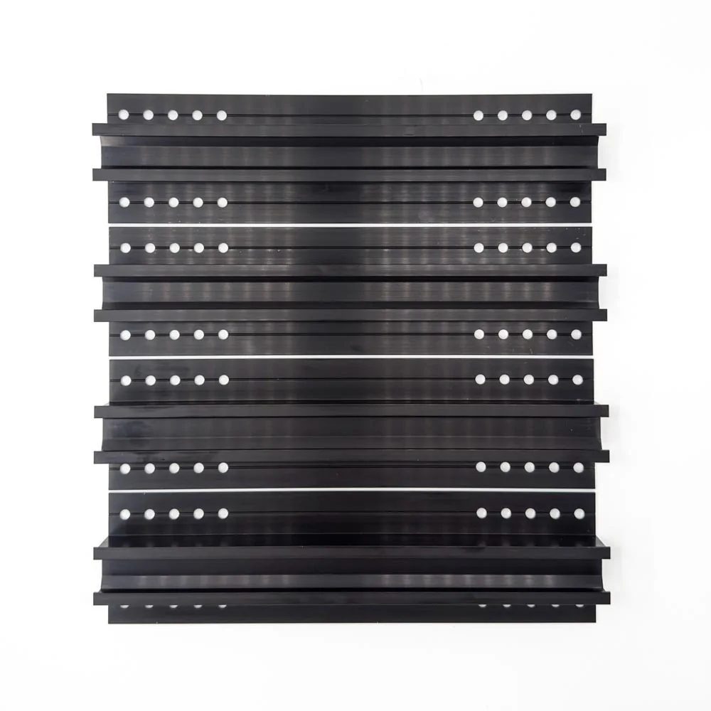 Halterung für Solarpanels für Dächer mit Welleternit und Wellblech.