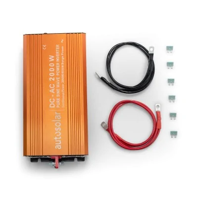 Ensemble complet et flexible de 320 W avec batterie au lithium de 105 Ah et onduleur de 2000 W