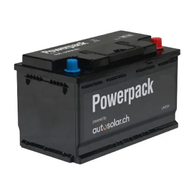 Ensemble complet et flexible de 320 W avec batterie au lithium de 120 Ah