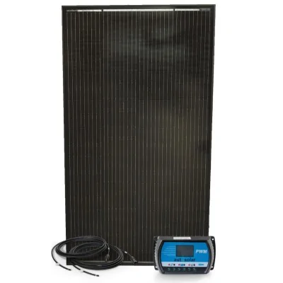 Solaranlage 160 Watt für Gartenhaus & Alphütte ohne Batterie.