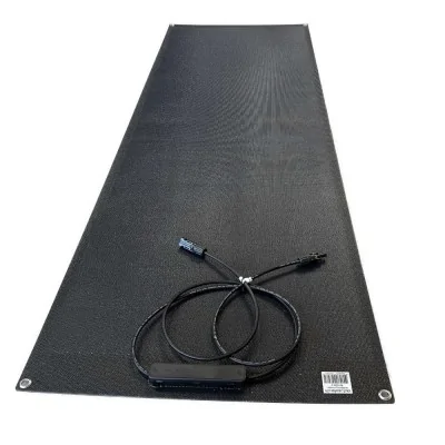 Panneau solaire flexible robuste avec noyau aluminium 160W