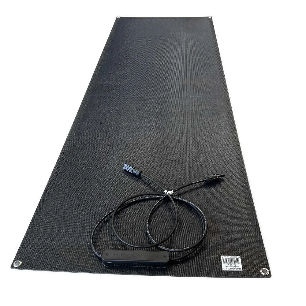 Panneau solaire flexible robuste avec noyau aluminium 160W