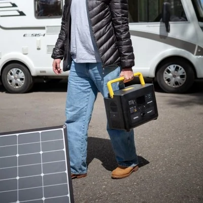 Solargenerator 1200 (1228Wh) - mobiler Generator mit 1800W Sinus-Wechselrichter