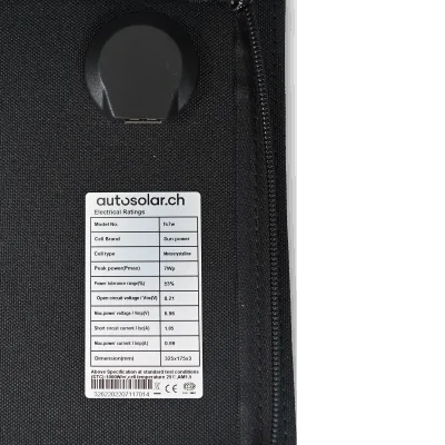 Solarmodule: Faltbar, effizient, 6W mit USB-Anschluss - AutoSolar.ch