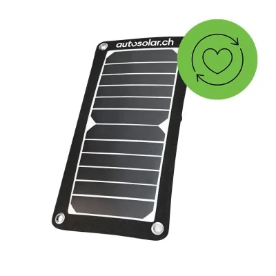 Solarmodule: Faltbar, effizient, 6W mit USB-Anschluss - AutoSolar.ch