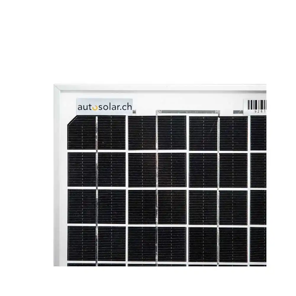 Monokristallines Solarpanel 10W - Solarmodul 10 Watt - AutoSolar AG Monokristallines Solarpanel 10W - Solarmodul 10 Watt - AutoSolar AG