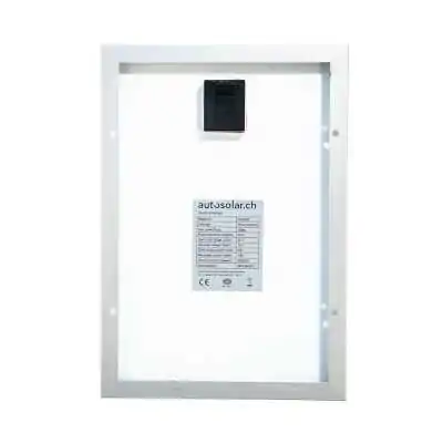 Monokristallines Solarpanel 10W - Solarmodul 10 Watt - AutoSolar AG