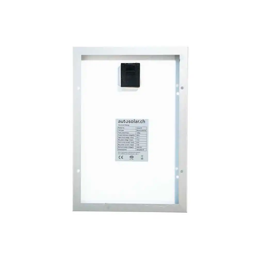 Monokristallines Solarpanel 10W - Solarmodul 10 Watt - AutoSolar AG Monokristallines Solarpanel 10W - Solarmodul 10 Watt - AutoSolar AG