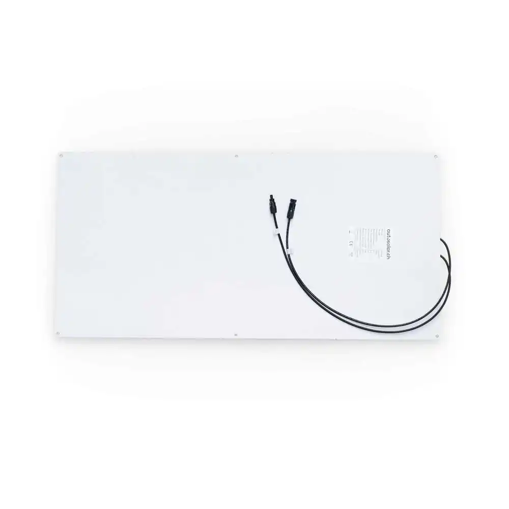 100W solar panel, flexible, thin, inexpensive - solar module for motorhomes.