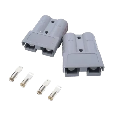 Anderson connector for solar panel - battery connector