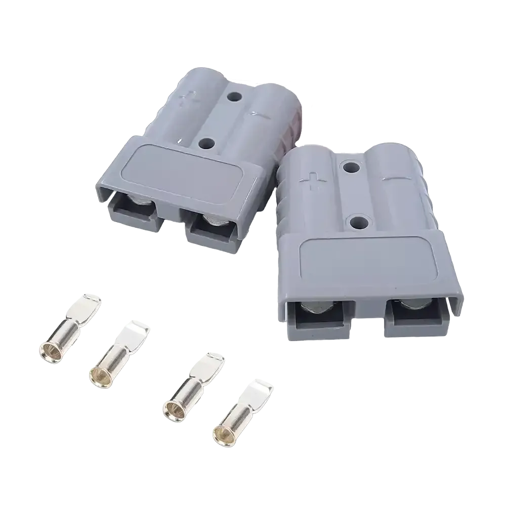 Anderson connector for solar panel - battery connector
