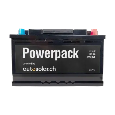 Batterie au lithium 120 Ah - Batterie solaire LiFePO4 avec application