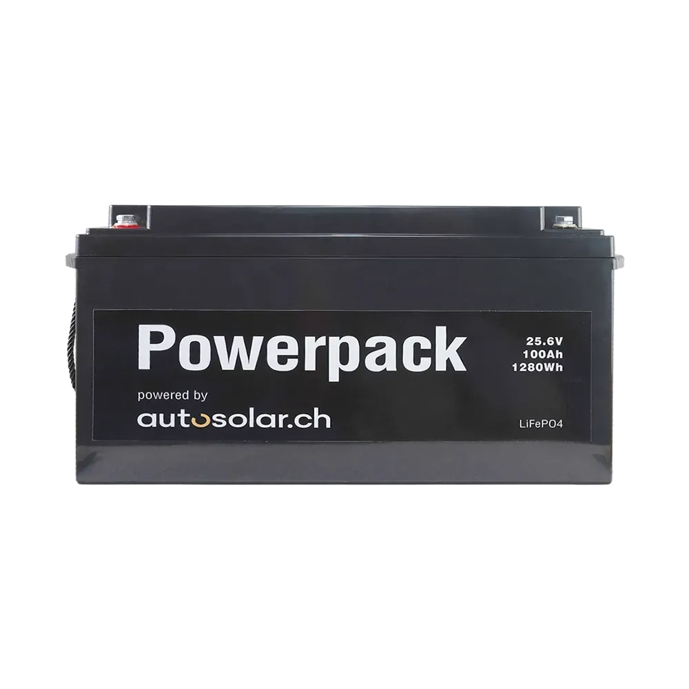 Batterie au lithium (LiFePO4) 100 Ah 24 V, idéale pour les camping-cars et les installations solaires